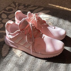 Pink adidas sneakers